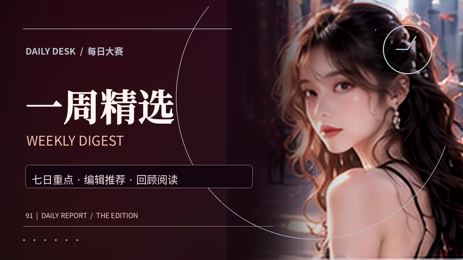 周末精选阅读主题画面